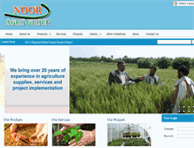 Tablet Screenshot of nooragrogroup.com